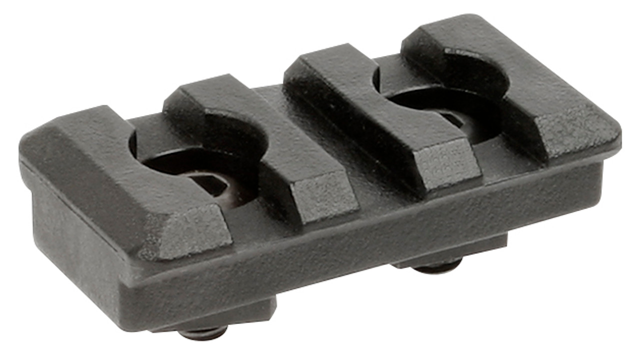 Midwest Industries Polymer M-LOK Rail Section, 7 Slot with high strength construction for durable firearm accessories.